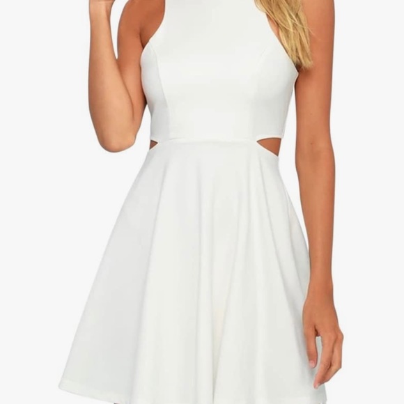 Belongsci Dresses & Skirts - Belogsci white dress size large perfect for graduation